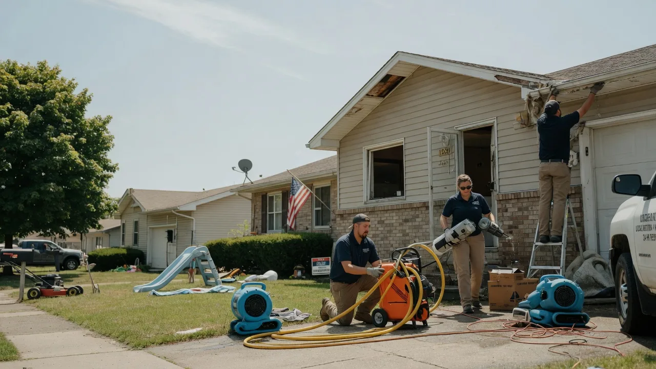 Water Damage Restoration in Temple, ME near me